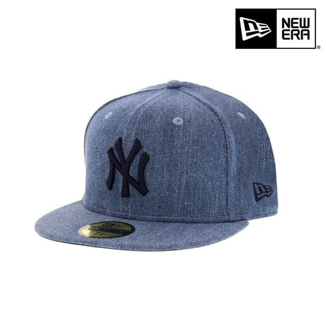 NEW ERA・ニューエラ　 59FIFTY NEW ERA NEYYAN JPDENIM WASDEN　JAPAN DENIM・ジャパンデニム　ニューヨーク・ヤンキース（カイハラデニム）
