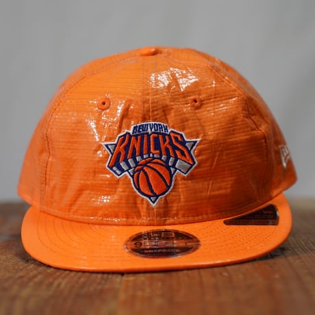 NEW ERA・ニューエラ　RC 9FIFTY フラットバイザー Powered by GORO NAKATSUGAWA（min-nano）ニューヨーク・ニックス オレンジ