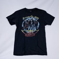 AMERICAN CLASSICS・アメリカンクラシックス　「AERO SMITH」Tシャツ（SMOKE・Mサイズ）