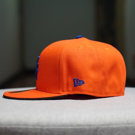 NEW ERA・ニューエラ　59FIFTY MLB Upside Down ニューヨーク・メッツ オレンジ