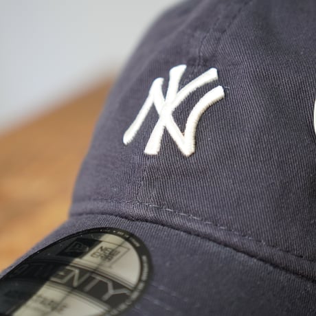 NEW ERA・ニューエラ　9TWENTY Khaki Sweat Band ニューヨーク・ヤンキース ネイビー カーキスウェットバンド