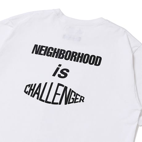 【NIGHBORHOODコラボ】ネイバーフッド チャレンジャー 2021 SKULL TEE BLACK