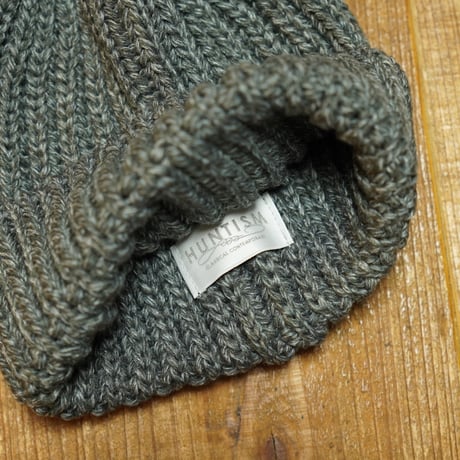 HUNTISM ハンティズム ローゲージ ニットキャップ LG Knit Cap / Grey htm253013 グレー