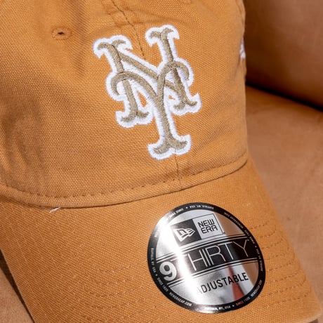 NEW ERA・ニューエラ　  9THIRTY Washed Duck ニューヨーク・メッツ（ライトブロンズ）