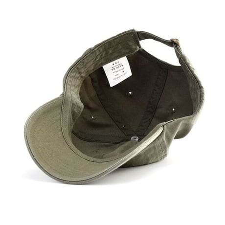 LEE CAP　LE LOW CAP COTTON TWILL GREEN