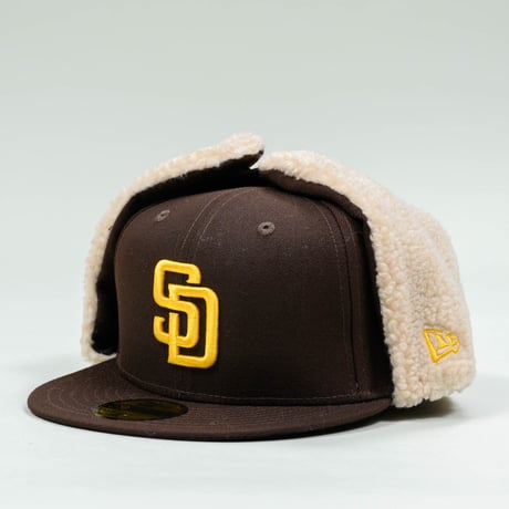 NEW ERA・ニューエラ　   59FIFTY Dog Ear ドッグイヤー サンディエゴ・パドレス（バーントウッド）