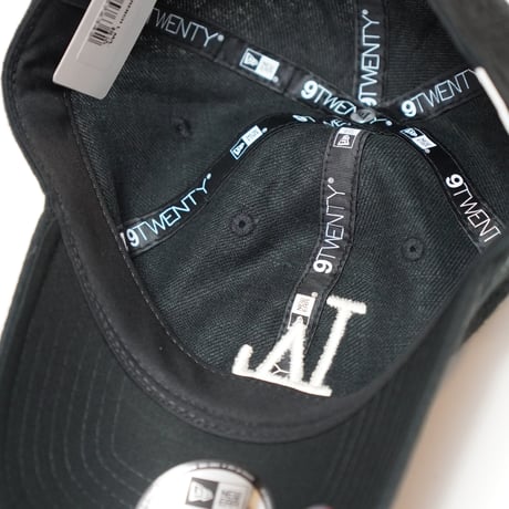 NEW ERA・ニューエラ 9TWENTY フレンチリネン French Linen クーパーズタウン ロサンゼルス・ドジャース ブラック