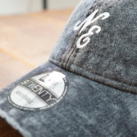 NEWERA・ニューエラ　9TWENTY Chemical Wash Classic Logo クラシックロゴ ブラック