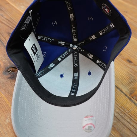 NEWERA・ニューエラ　9FORTY MLB Color Custom ロサンゼルス・ドジャース ダークロイヤル グレーバイザー