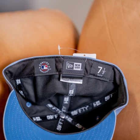 NEWERA・ニューエラ　 59FIFTY Nuance Color ニュアンスカラー ニューヨーク・ヤンキース（スモーキーブルー）