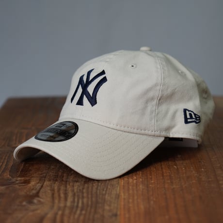 NEW ERA・ニューエラ　9TWENTY Washed Duck ニューヨーク・ヤンキース クローム