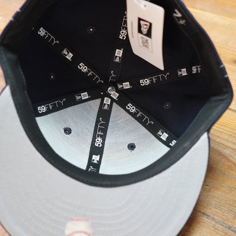 NEWERA・ニューエラ 59FIFTY White Stitches ニューヨーク・ヤンキー