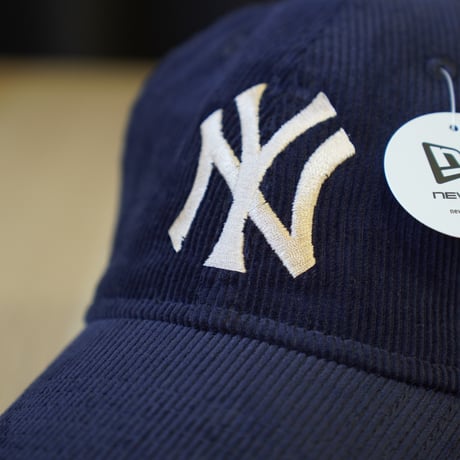 NEW ERA・ニューエラ 9TWENTY Corduroy コーデュロイ ニューヨーク・ヤンキース ネイビー