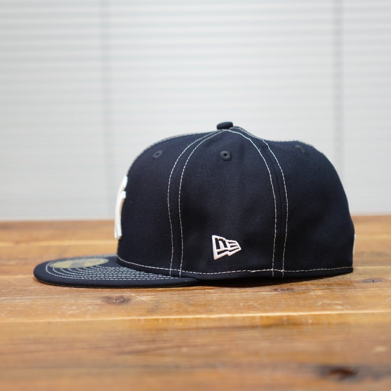 NEWERA・ニューエラ 59FIFTY White Stitches ニューヨーク