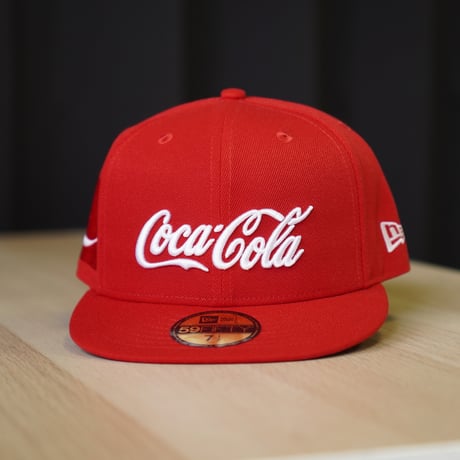 NEW ERA・ニューエラ 59FIFTY Coca-Cola コカ･コーラ スカーレット