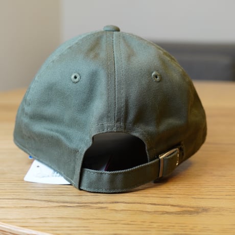 NEWERA・ニューエラ　Youth 9TWENTY たべっ子どうぶつ ねこ ボックスロゴ ニューオリーブ  14346890