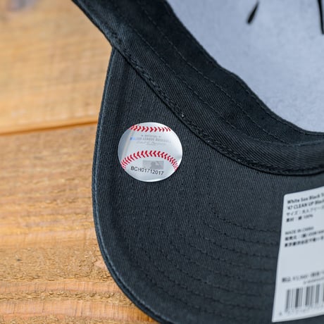 47BRAND フォーティーセブン ホワイトソックス キャップ トナル ’47 ブラック WHITE SOX TONAL ’47 CLEAN UP BLACK B-RGW06GWSNL-BK8