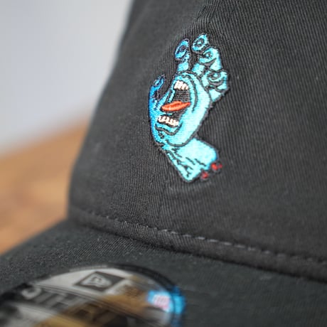 NEW ERA・ニューエラ　9THIRTY SANTA CRUZ スクリーミングハンド ミニロゴ ブラック
