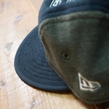 NEWERA・ニューエラ　ジェットキャップ Angler Collection POLARTEC 200 GOOD DAY ブラック/オリーブ【ニューエラアウトドア】