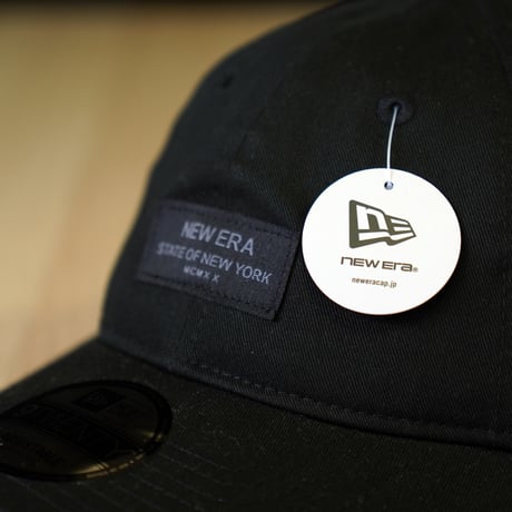 NEW ERA・ニューエラ 9TWENTY Black Patch ブラック