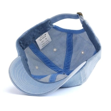 LEE CAP　LE KIDS LOW CAP DENIM LT BLUE
