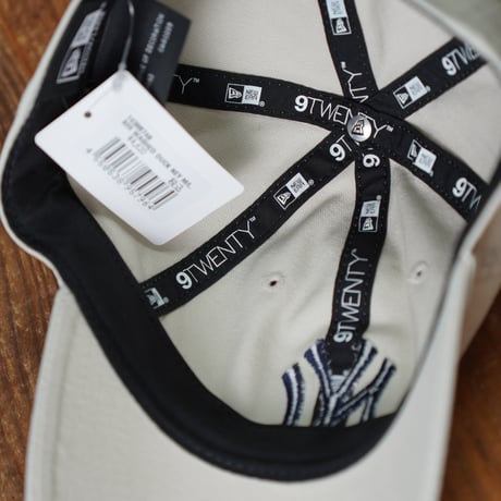 NEW ERA・ニューエラ　9TWENTY Washed Duck ニューヨーク・ヤンキース クローム