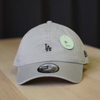 NEW ERA・ニューエラ カジュアルクラシック ロサンゼルス・ドジャース Mini Logo ミニロゴ グレー