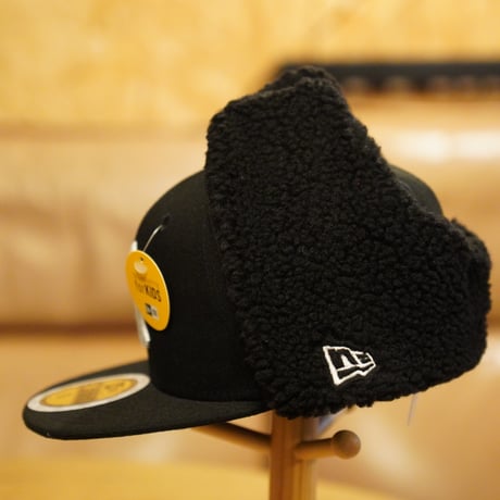 NEW ERA・ニューエラ　 Kid's 59FIFTY Dog Ear ドッグイヤー ニューヨーク・ヤンキース ブラック 14325241