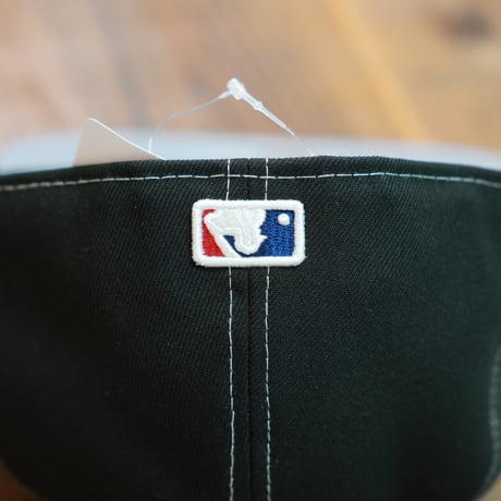 NEWERA・ニューエラ　59FIFTY White Stitches ロサンゼルス・ドジャース ブラック
