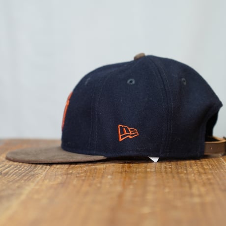 NEW ERA・ニューエラ　RC 9FIFTY ニューヨーク・ヤンキース ネイビー ブラウンスウェードバイザー 14667631