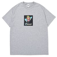 チャレンジャー CHALLENGER MASKED LADY TEE GRAY