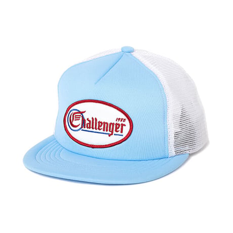 チャレンジャー CHALLENGER　CHALLENGER PATCH CAP LT BLUE