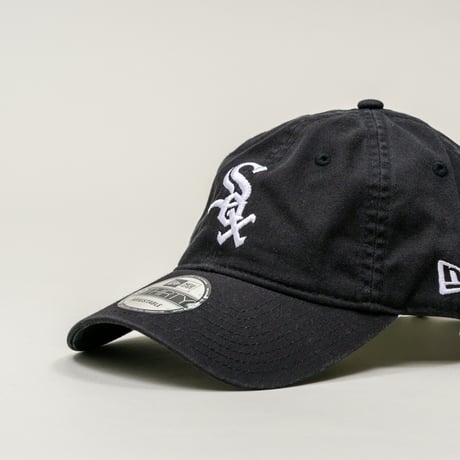 NEW ERA・ニューエラ　9THIRTY Side Patch MLB  シカゴ・ホワイトソックス（ブラック）