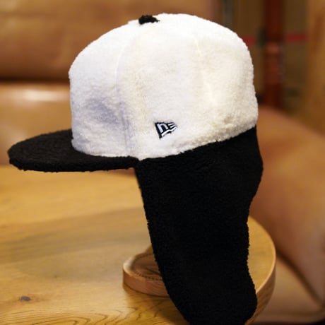 NEW ERA・ニューエラ　59FIFTY Dog Ear ドッグイヤー PEANUTS ピーナッツ スヌーピー ホワイト ブラックバイザー  14344560