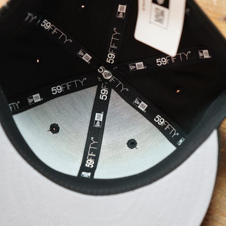NEWERA・ニューエラ　59FIFTY White Stitches ロサンゼルス・ドジャース ブラック