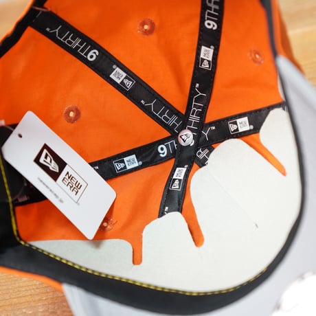 NEWERA・ニューエラ　9THIRTY Powered by GORO NAKATSUGAWA（min-nano）ニューヨーク・ヤンキース オレンジ リフレクターバイザー