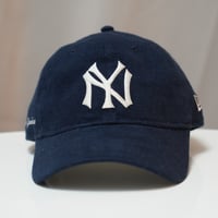 NEW ERA・ニューエラ 9TWENTY フレンチリネン French Linen クーパーズタウン ニューヨーク・ヤンキース ネイビー