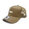 NEW ERA・ニューエラ　9FORTY A-Frame トラッカー NYC チャンキーロゴ ミニロゴ（カーキ）