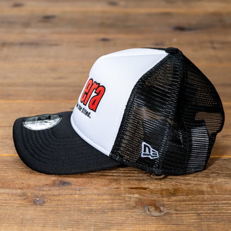 NEWERA・ニューエラ　9FORTY A-Frame トラッカー TOYA HORIUCHI new era メッシュキャップ（ブラック）