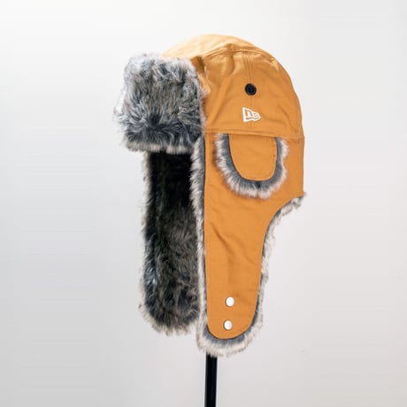 NEW ERA・ニューエラ　トラッパー The Trapper ダックキャンバス（タン）