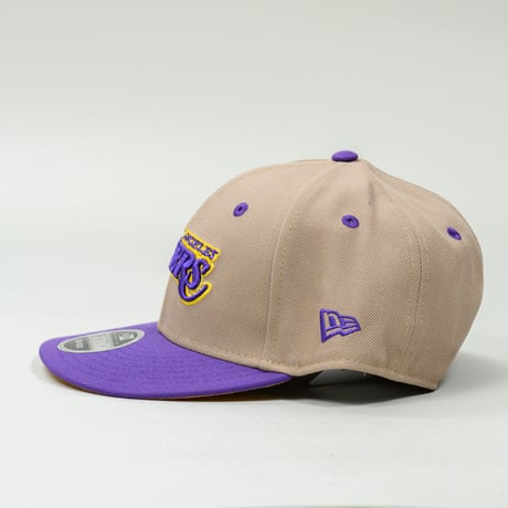 NEW ERA・ニューエラ　  LP 9FIFTY NBA Color Custom ロサンゼルス・レイカーズ ペブル トゥルーパープルバイザー　八村塁　Rui Hachimura