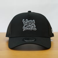 NEW ERA・ニューエラ 9FORTY A-Frame トラッカー Wall Art ブラック