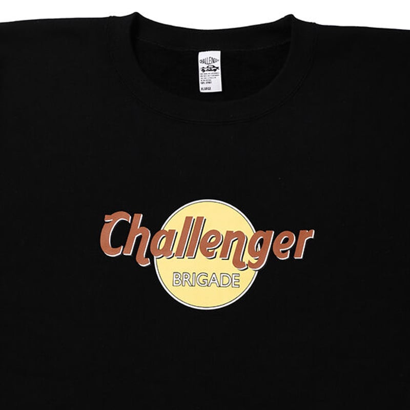 チャレンジャー CHALLENGER MUD LOGO C/N SWEAT（BLACK） |