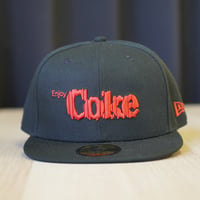 NEW ERA・ニューエラ 59FIFTY Coca-Cola designed by Kosuke Kawamura コカ･コーラ ブラック