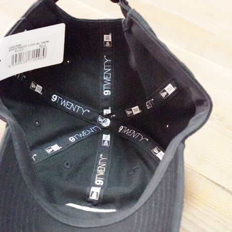 NEWERA・ニューエラ　9TWENTY Super Heavy Wash Racer Logo ブラック