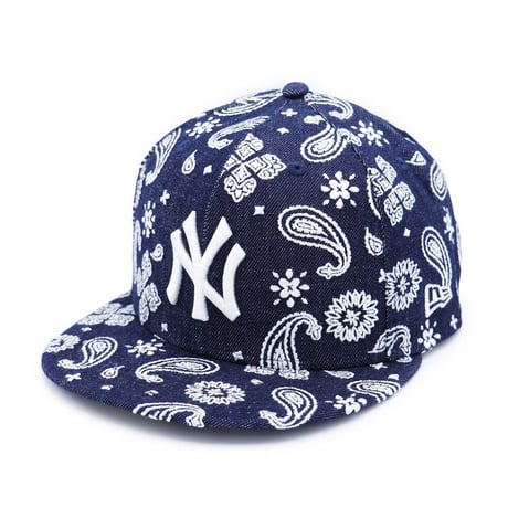 NEW ERA・ニューエラ　NEW ERA/ニューエラ エンブロイダリー ニューヨーク・ヤンキース（デニムペイズリー）