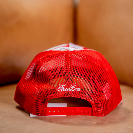 NEW ERA・ニューエラ　9FORTY A-Frame トラッカー Budweiser バドワイザー オールオーバープリント
