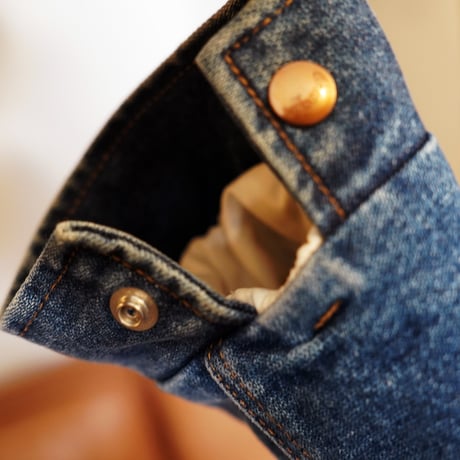 デニムボアフードコート　【Wrangler】 （USED）