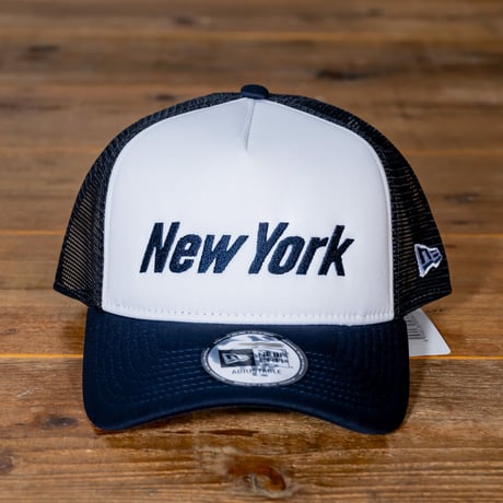NEWERA・ニューエラ　9FORTY A-Frame トラッカー TOYA HORIUCHI メッシュキャップ （ネイビー）