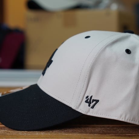 47BRAND ロサンゼルス・ドジャース フォーティーセブン キャップ ’47 MVP 帽子 B-LUNRM12GWP-BN